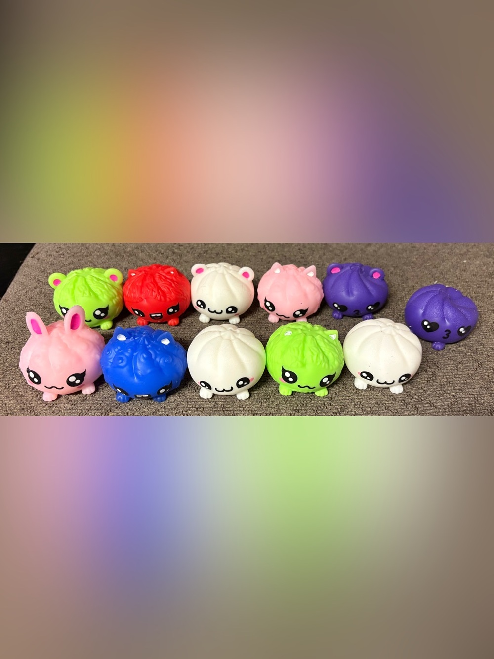 MYSTERY 2 pack- Squishy animal mini dumpling squish